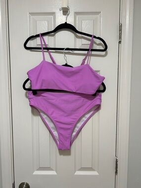 Amazon Women Swim Bikini Set - Purple